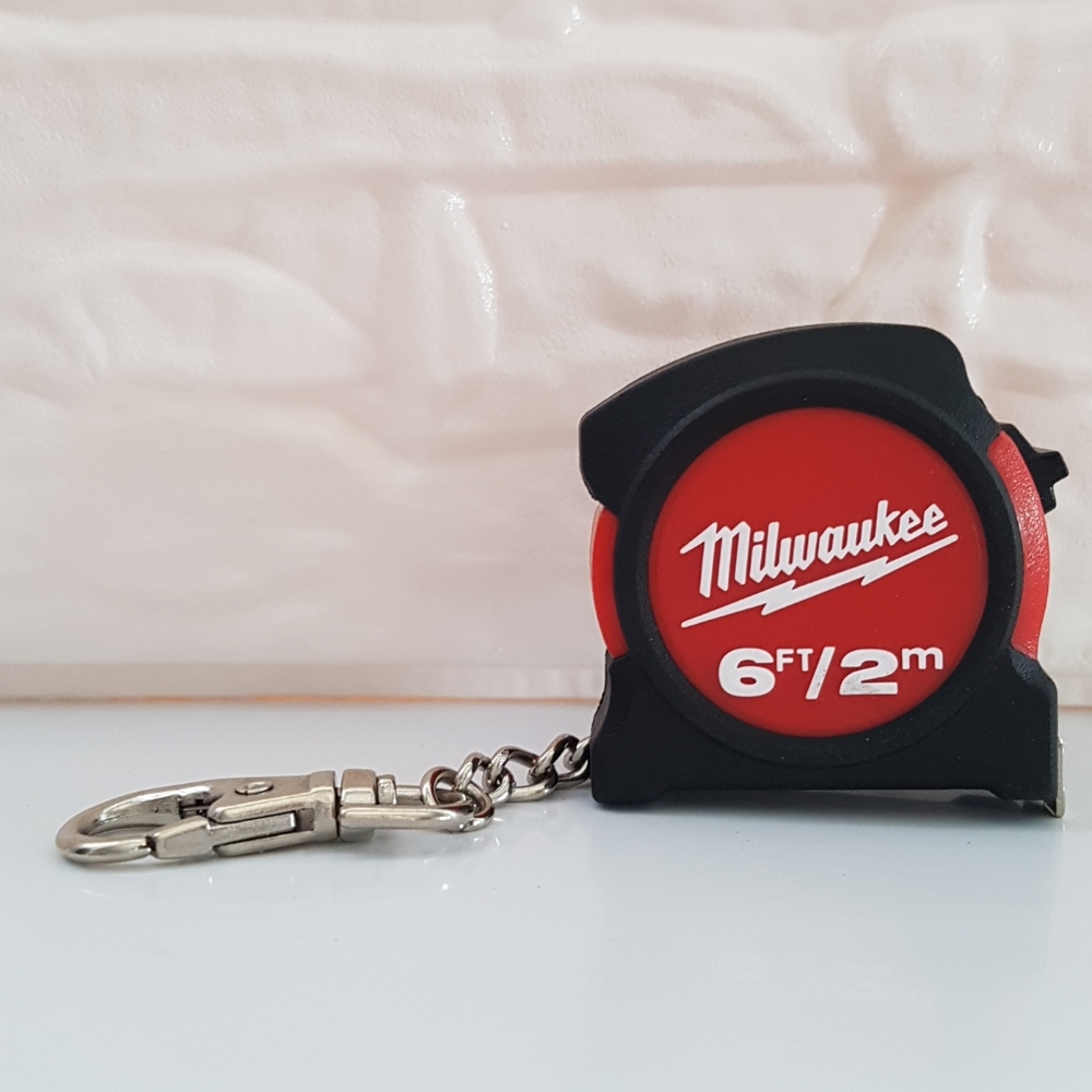 Milwaukee Measure Keychain Tape 6 Feets, 2m